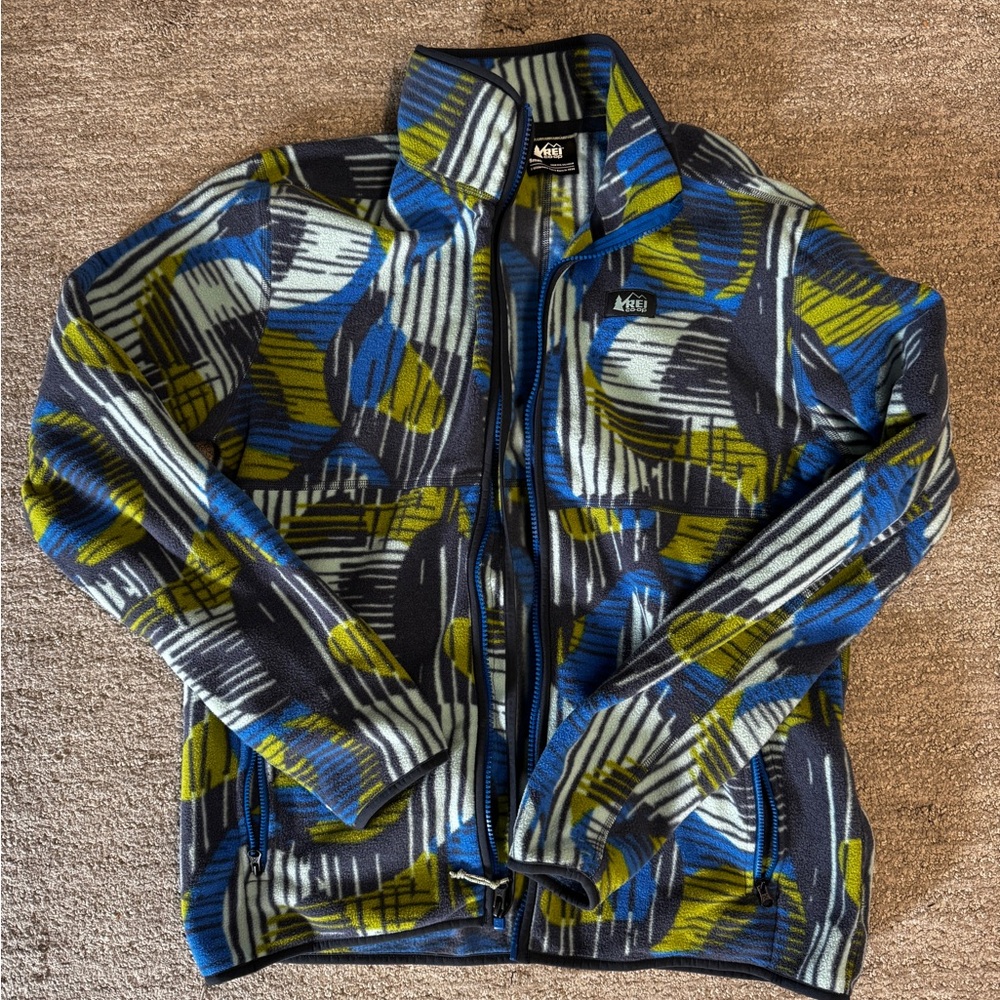 REI Multicolor Fleece Jacket